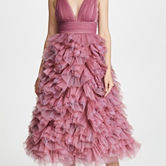 Marchesa Notte Tulle Gown I *BRAND NEW WITH TAGS* - Picture 2 of 5